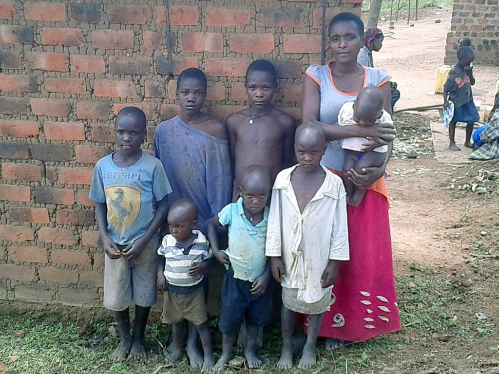 Kobusingye Rose & her children