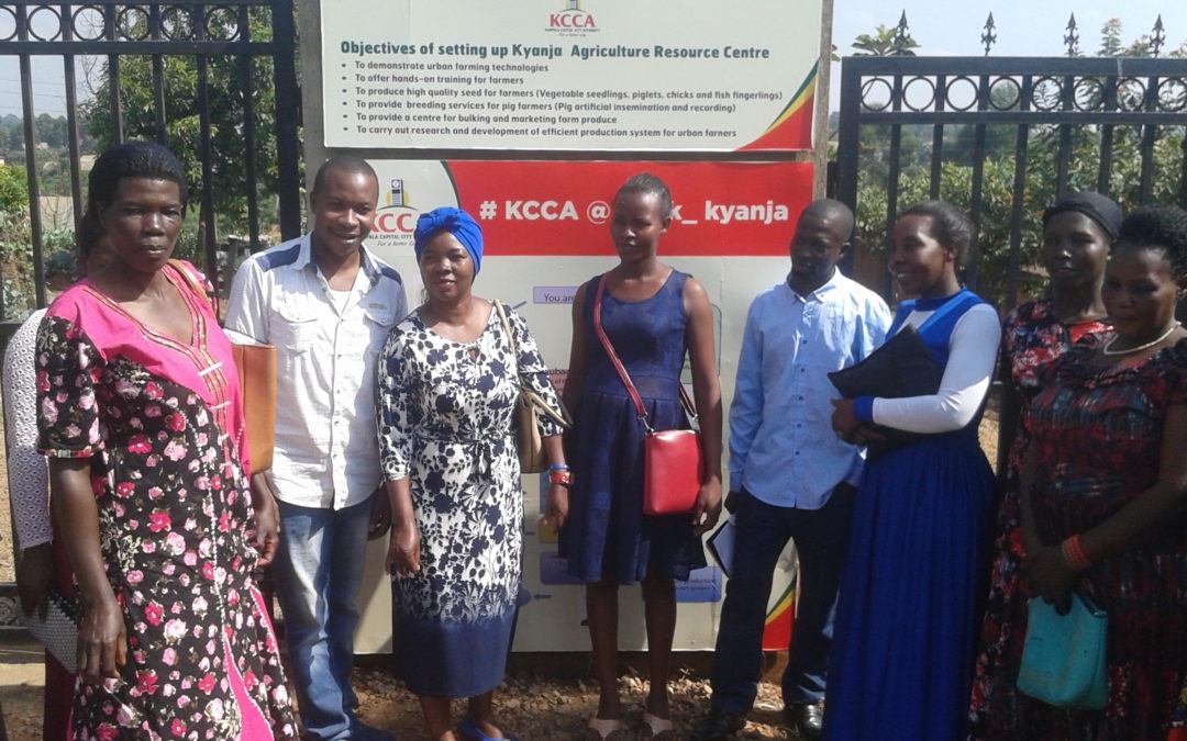 Learning at the Agricultural Resource Center in Kyanja